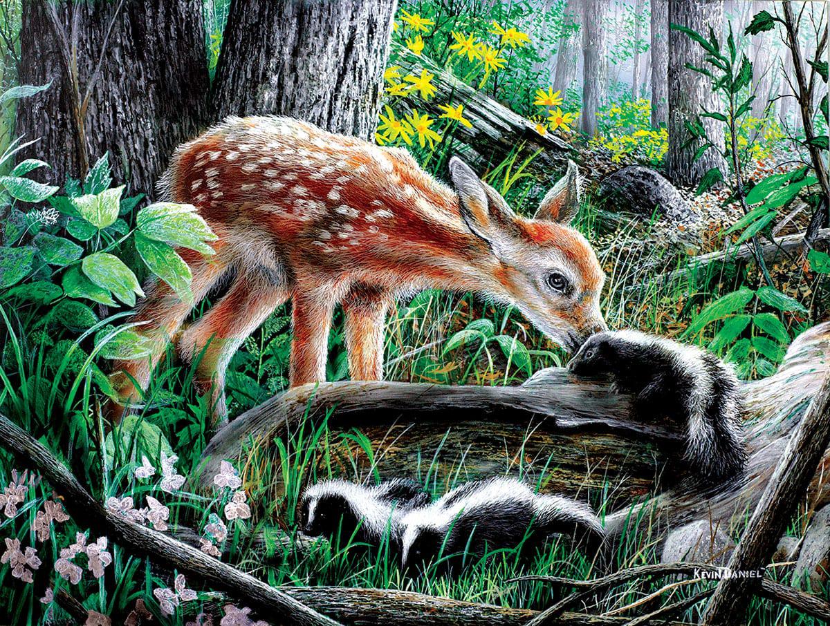 R - Friends of the Forest 500 Pieces | Missing Piece Puzzle Exchange